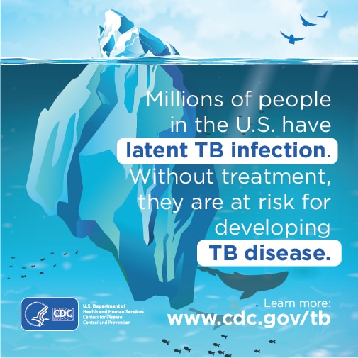TB disease infographic - CDC