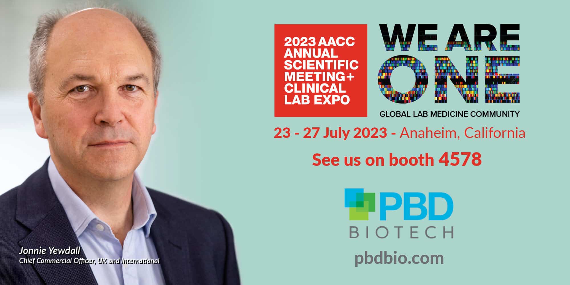 2023 AACC Clinical Lab Expo PBD Biotech